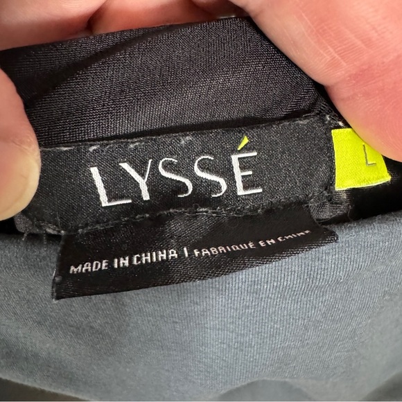 Lysse Gray Ombre Cropped Leggings Size Large - Picture 3 of 7